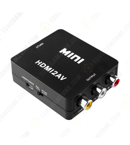 HDMI To AV RCA Converter Adapter